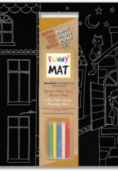 Funny Mat - Bizim Sokak 40x40cm