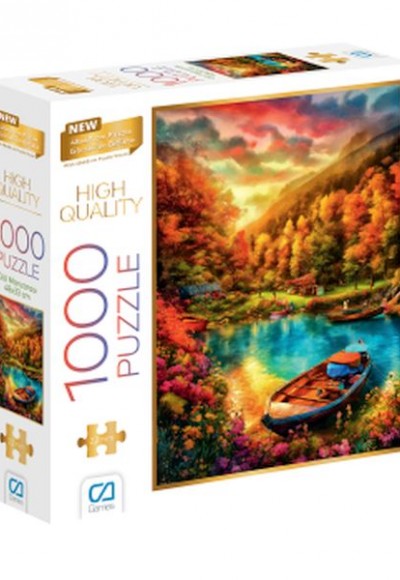 Göl Manzarası Puzzle 1000