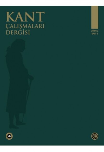 Kant Çalışmaları Dergisi Sayı 4