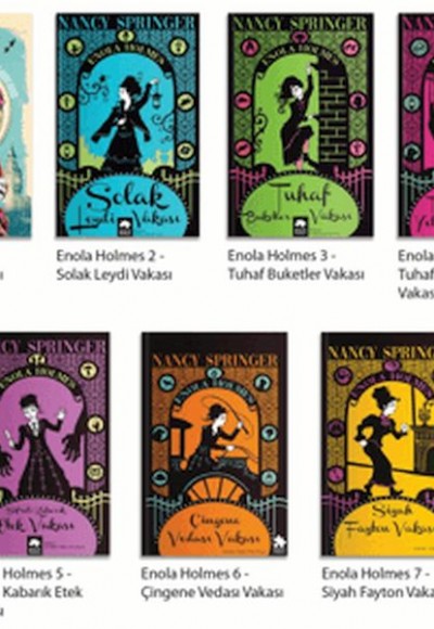 Enola Holmes Seti (7 Kitap)
