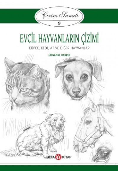 Çizim Sanatı Serisi 9 - Evcil Hayvanların Çizimi