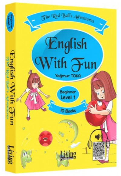 English With Fun Level 1 - 10 Kitap - The Red Ball’s Adventures