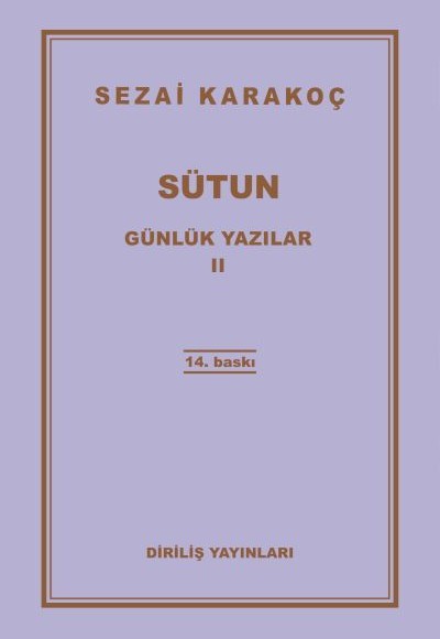 Günlük Yazılar 2 - Sütun