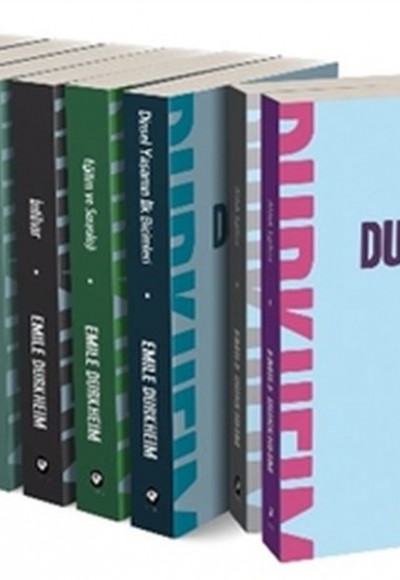 Emile Durkheim Seti (8 Kitap Takım)