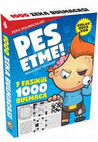 Zeka Bulmacaları Pes Etme (7 Fasikül)