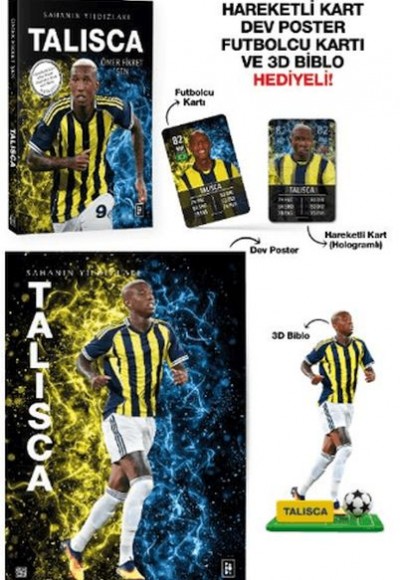 Talisca - Sahanın Yıldızları - 3D Biblo Hediyeli!