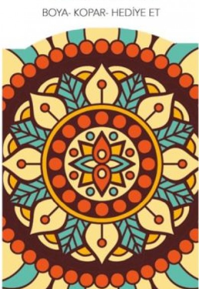 Mandala Ayraç - Renk Cümbüşü