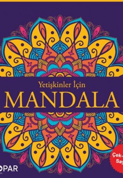 Yetişkinler İçin Mandala - Mor