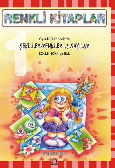Renkli Kitaplar-Şekiller-Renkler ve Sayılar