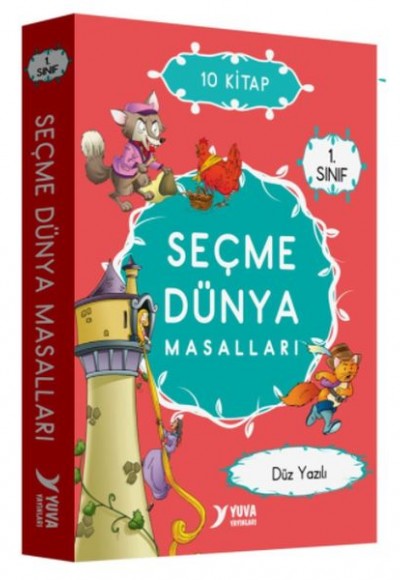 1. Sınıf Seçme Dünya Masalları - 10 Kitap