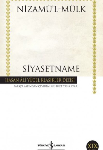 Siyasetname - Hasan Ali Yücel Klasikleri