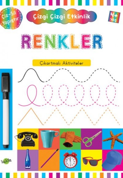Çizgi Çizgi Etkinlik - Renkler (4+ Yaş)