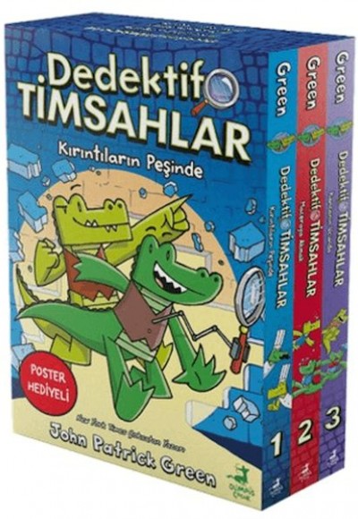 Dedektif Timsahlar 3 Kitaplık Kutulu Set (1-2-3)