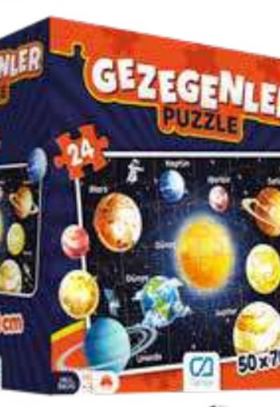 Gezegenler Yer Puzzle