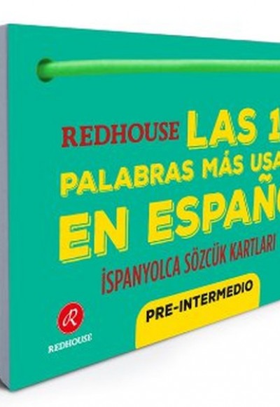 Redhouse Las 100 Palabras Mas Usadas En Espanol - İspanyolca Sözcük Kartları 2